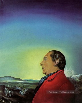 ウルビーノ公 テオ・ロッシ・ディ・モンテレーラ伯爵の肖像 1957年 キュビズム ダダ シュルレアリスム サルバドール・ダリ Oil Paintings